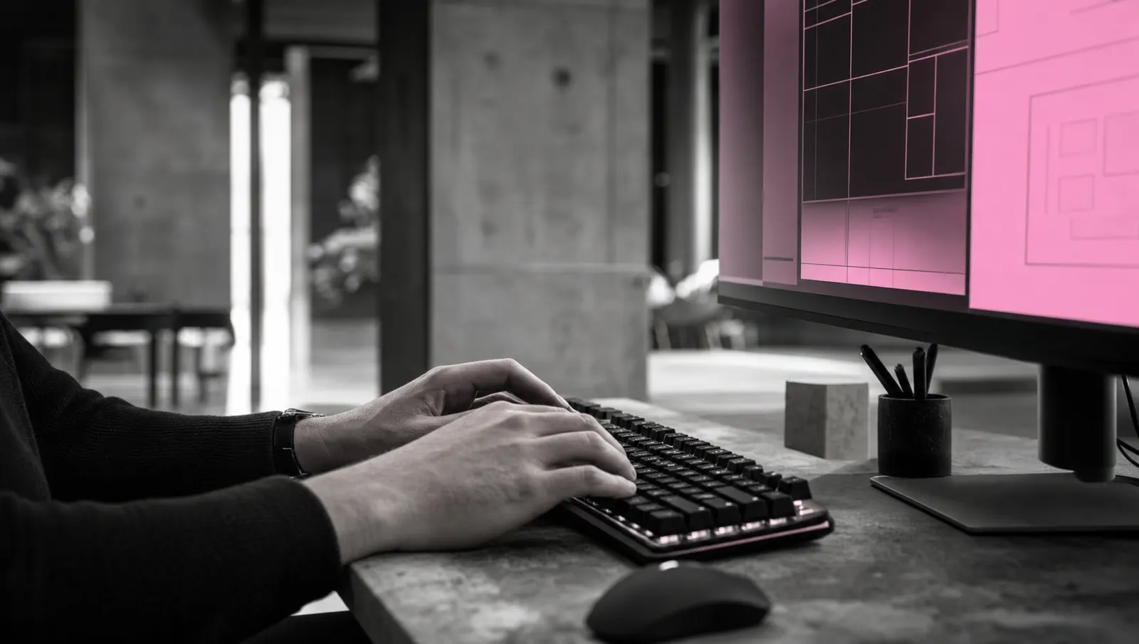 Atelier de conception d'un site web chez 56k Studio à Metz
