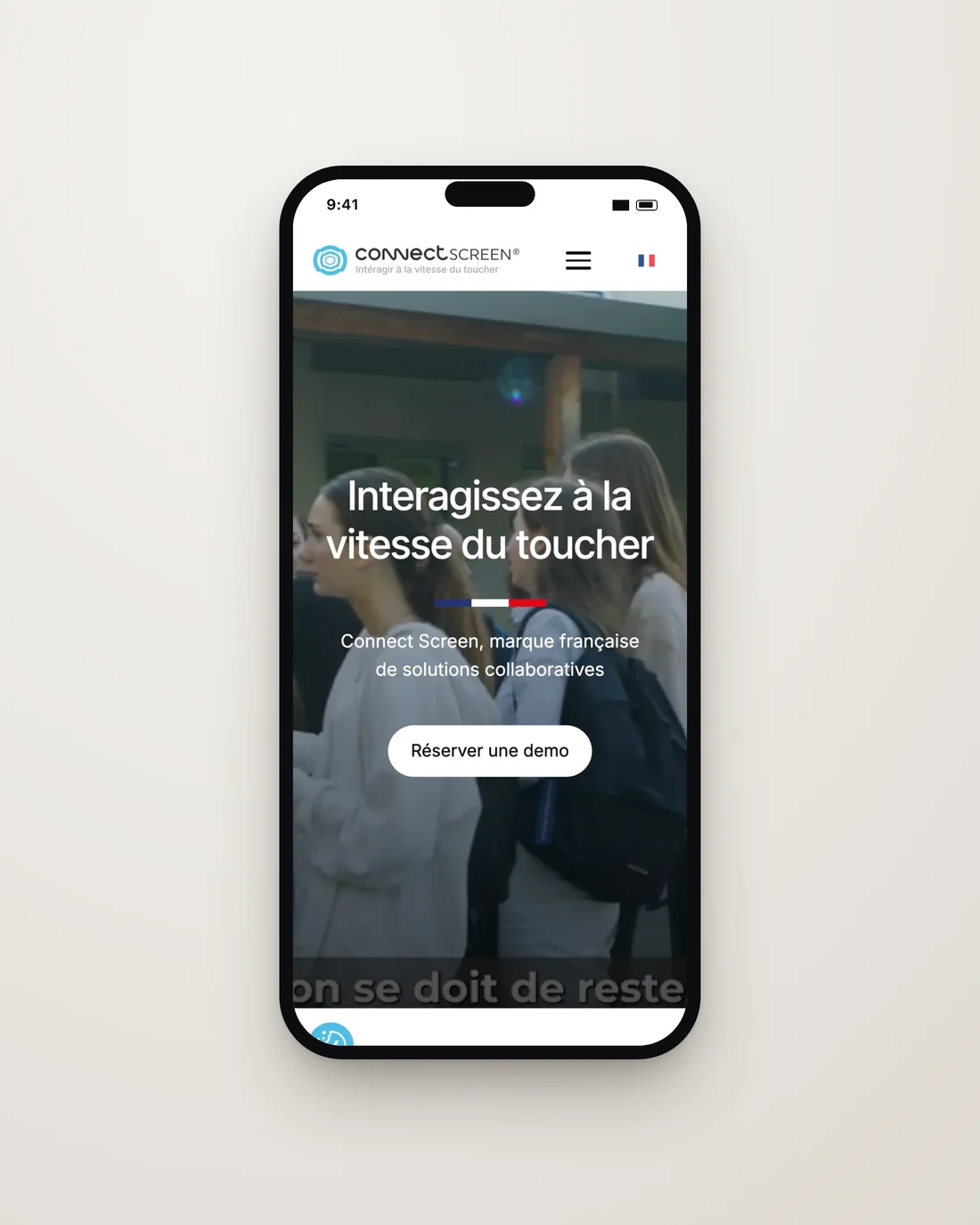 L'expérience mobile, salon en poche