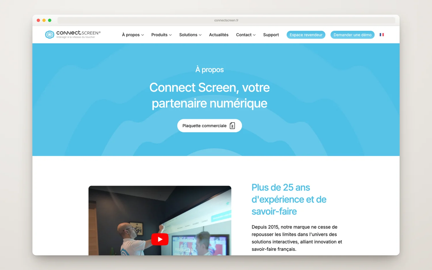 Qui est ConnectScreen, en une page claire