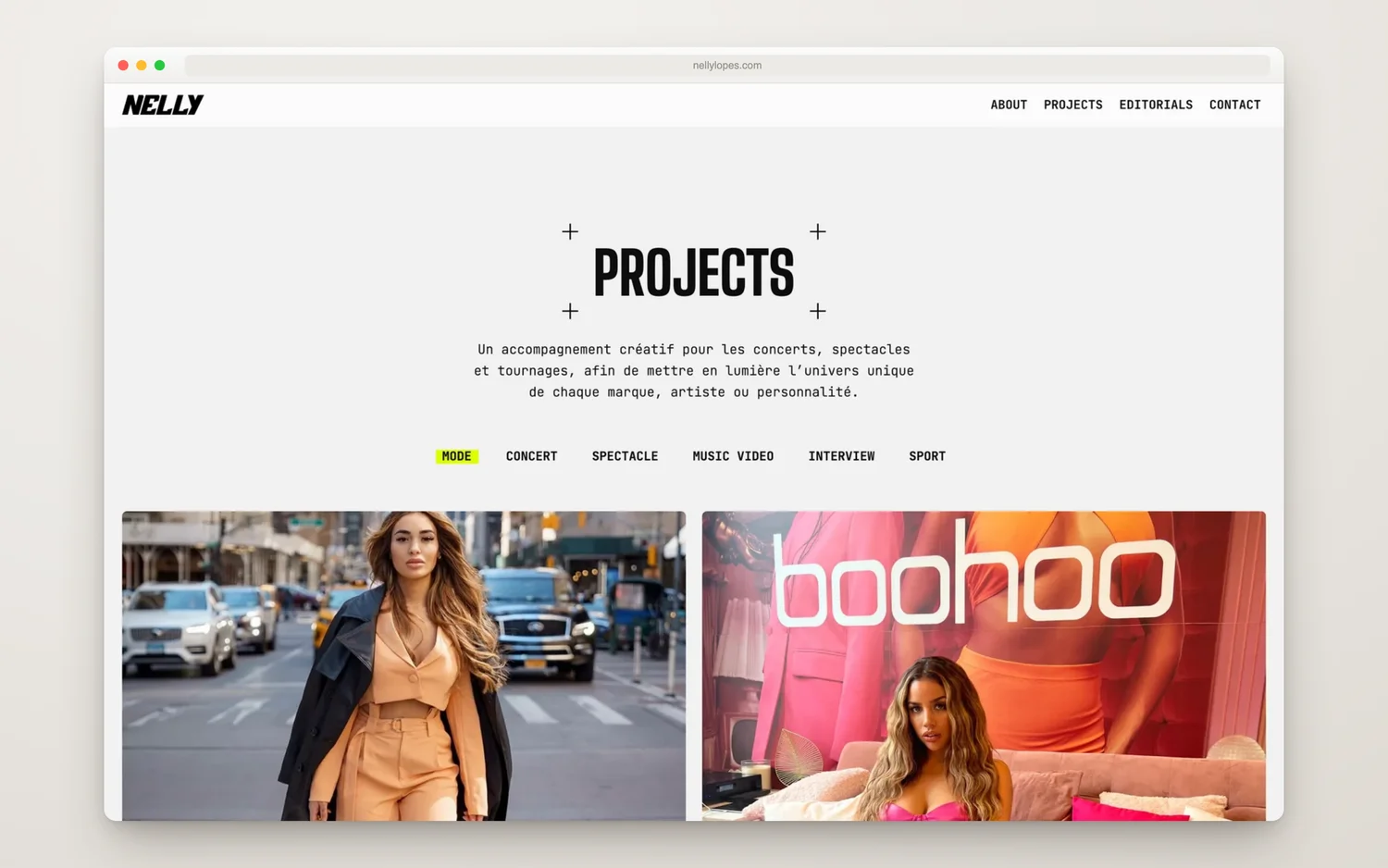 Le portfolio de direction artistique
