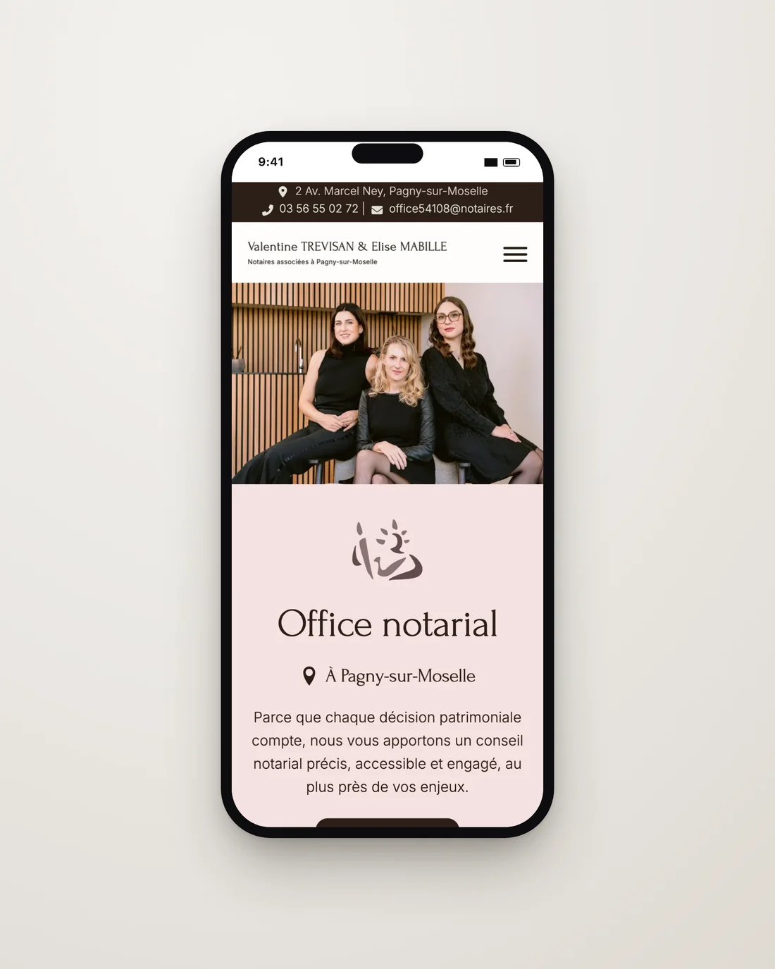 Prendre rendez-vous depuis le mobile
